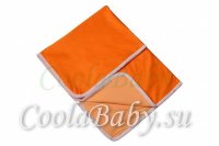 Многоразовая впитывающая пеленка Оранжевый Silver 60х60 Coolababy