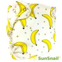 Бананы Марлевый подгузник на кнопках NEW SunSnail