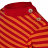 Красный футболка с длинным рукавом и пуговицей шерсть/шёлк Engel (Энгель)
