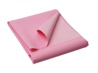 Клеенка непромокаемая из ПВХ, на тканевой основе 50*70 Розовая ДельтаФарм
